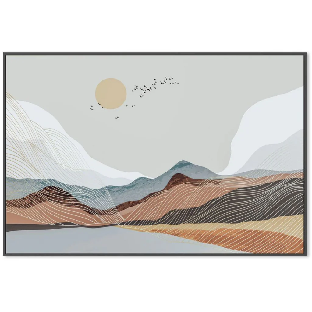 Scandinavian Skies Canvas - Image 3