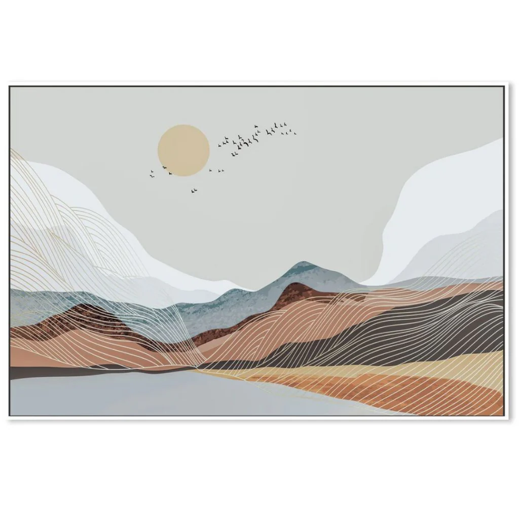 Scandinavian Skies Canvas - Image 4