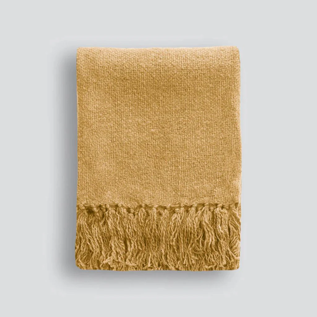 Serenade Throw Butterscotch