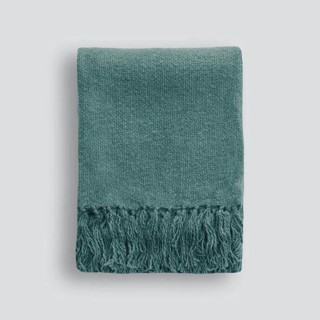 Serenade Throw Mineral Blue