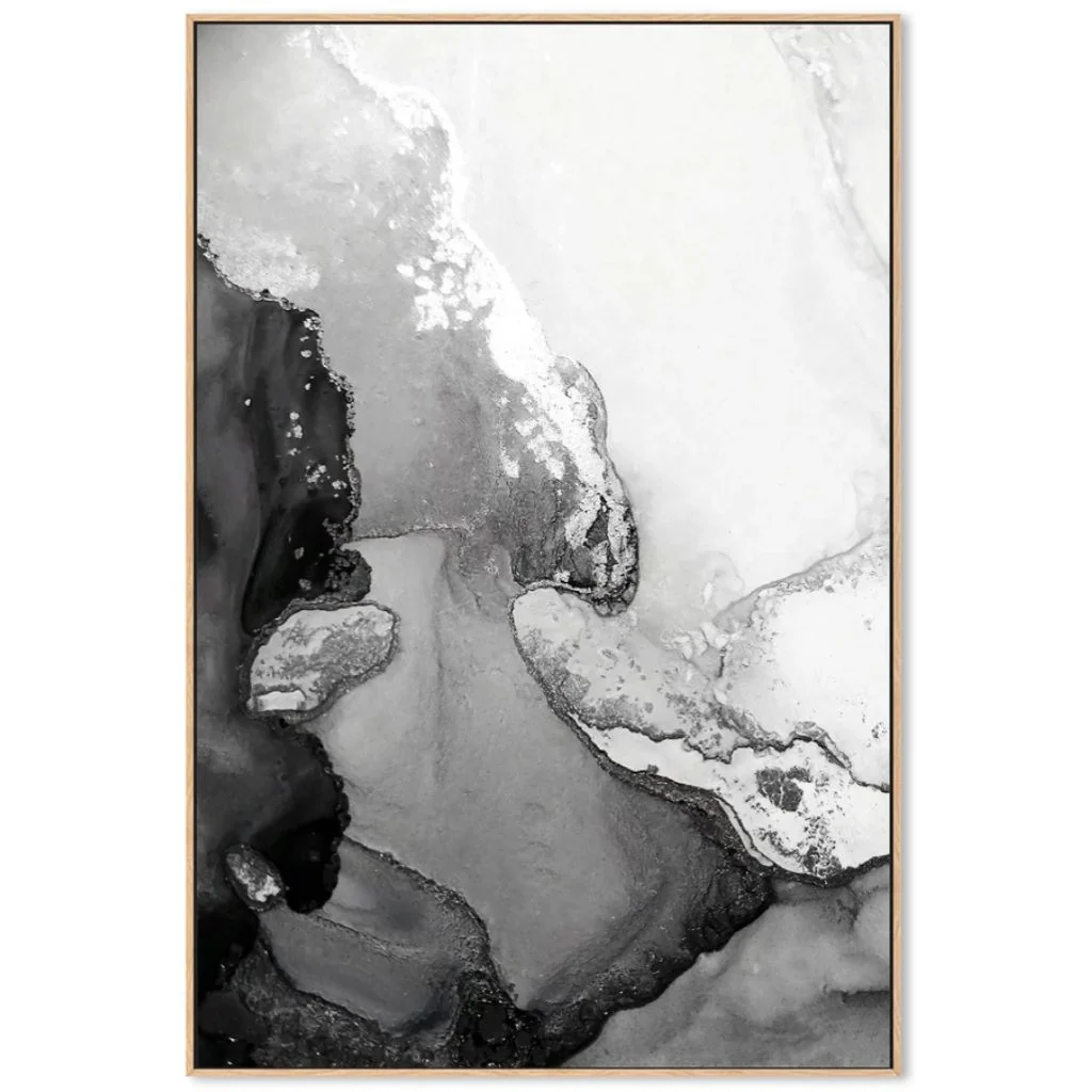 Silver Swirl 'C' Canvas