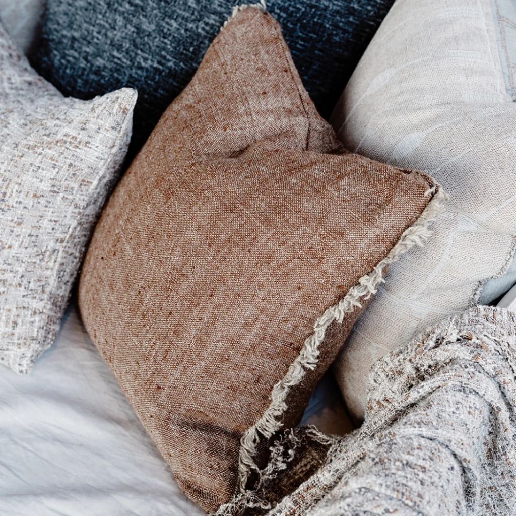 Tabako Linen Cushion - Image 5
