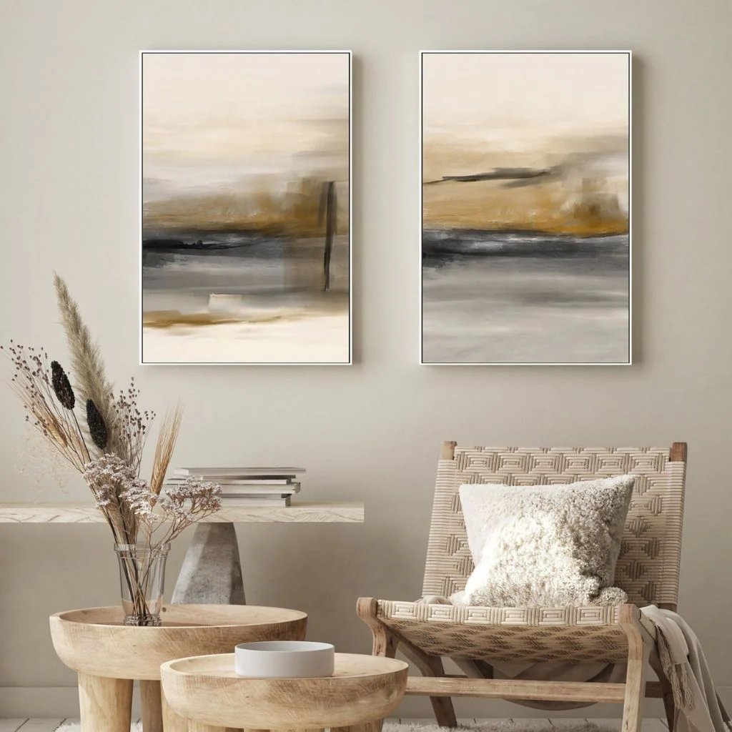 Time Passes Canvas (Set of 2) - Image 2