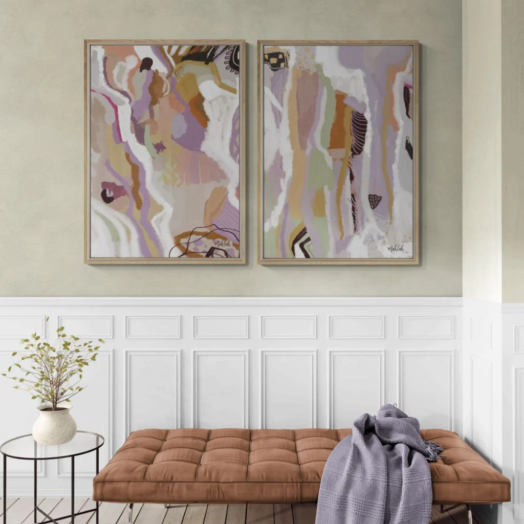 Violet Harmony Artwork A - Image 2