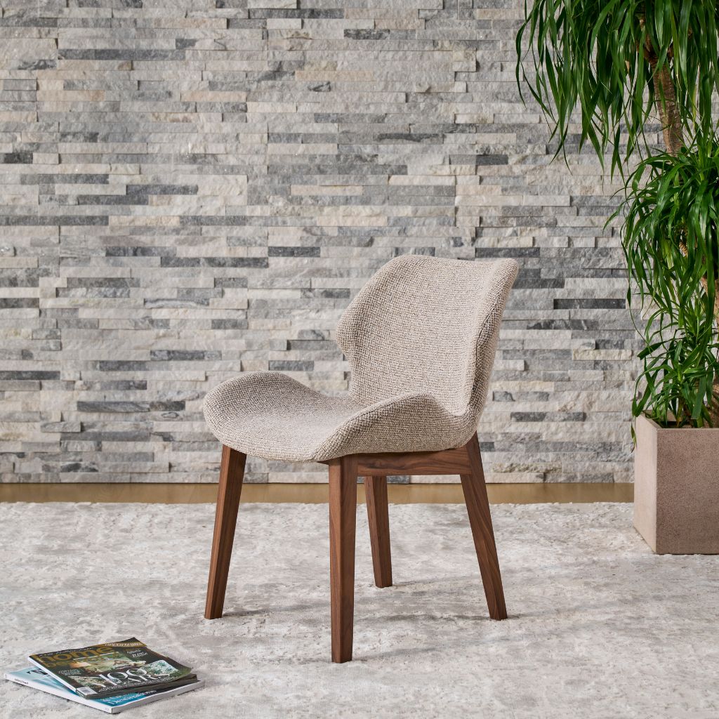 Viva Walnut Dining Chair - Image 2
