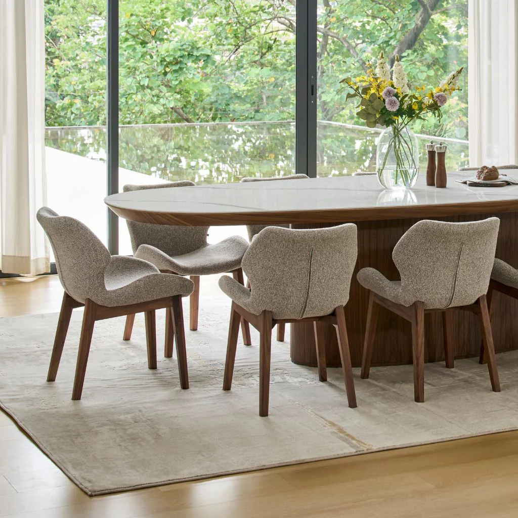Viva Walnut Dining Chair - Image 6