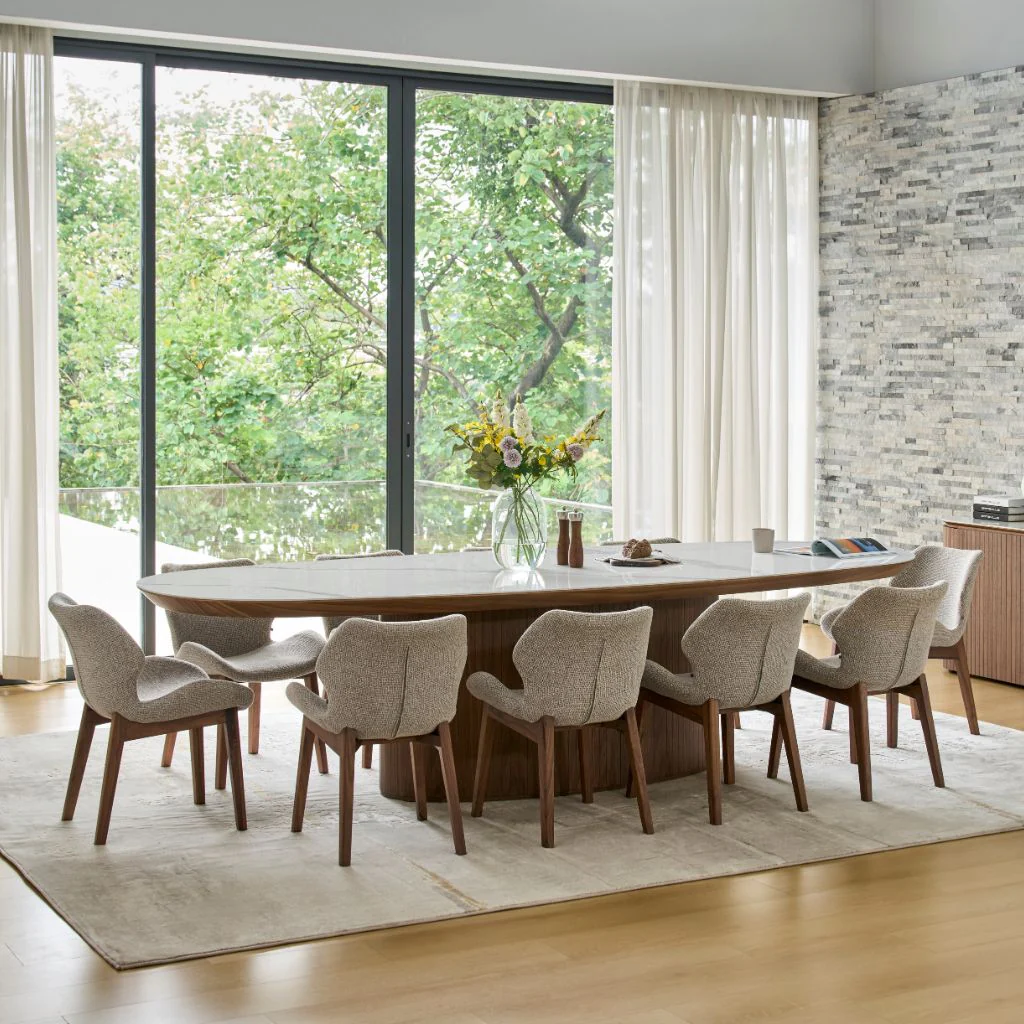 Viva Walnut Dining Chair - Image 7
