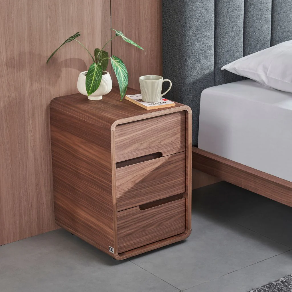 Willow 40cm Bedside Table (Each) - Image 2