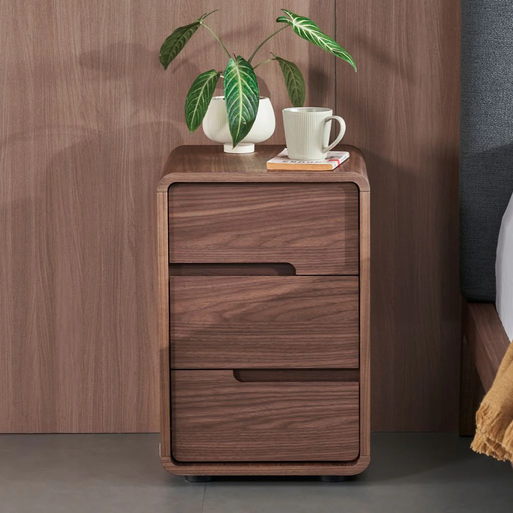Willow 40cm Bedside Table (Each) - Image 4