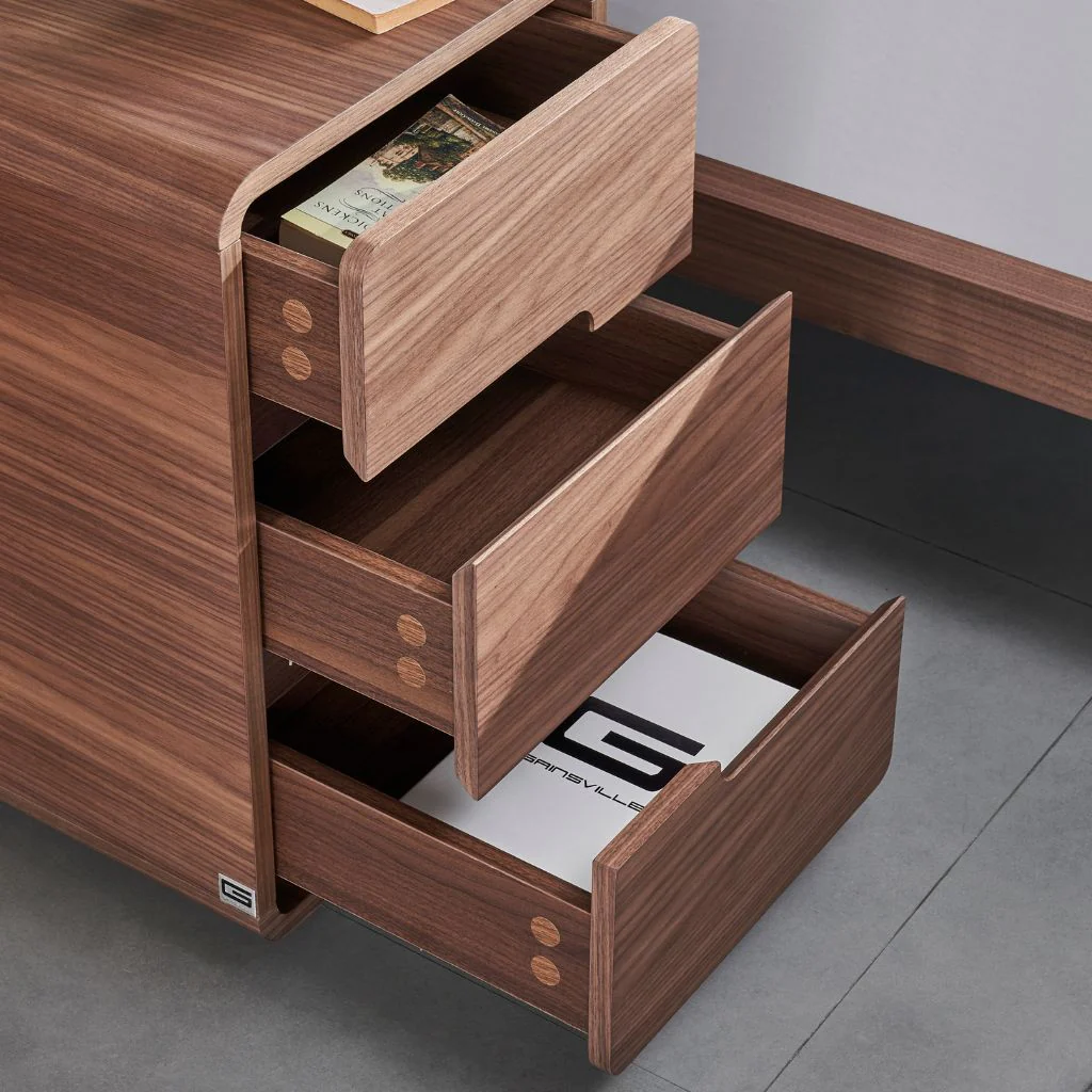 Willow 40cm Bedside Table (Each) - Image 6